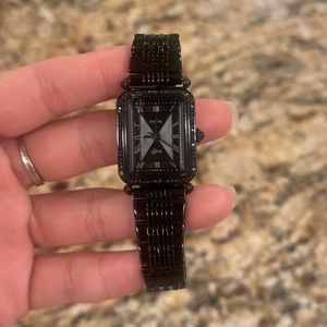 Fossil Black Squared Timeless Watch